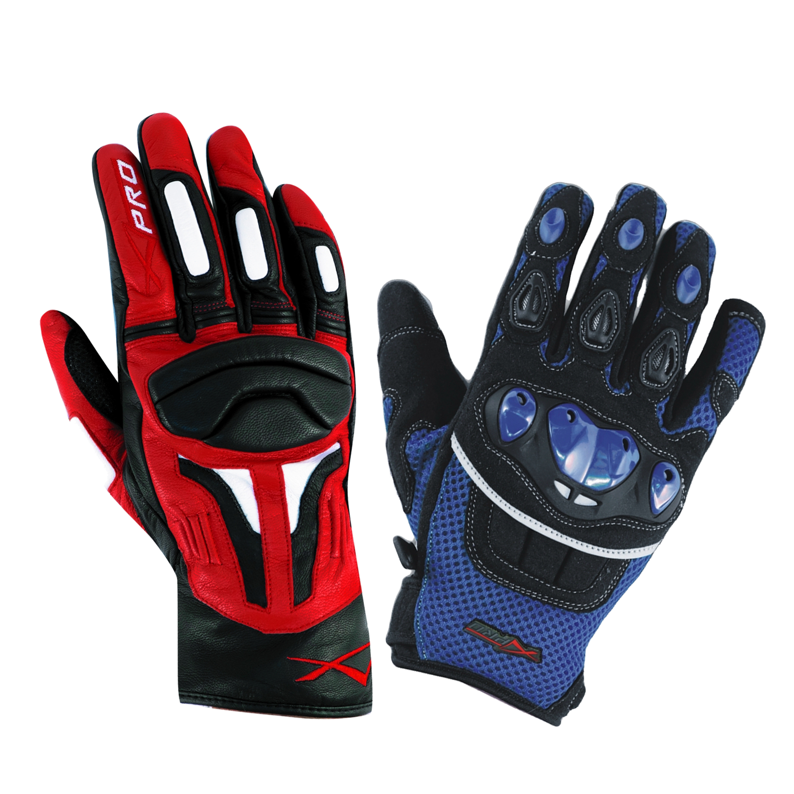 Guanto Moto Senza Dita Guanti Senza Dita In Pelle Per Moto E Auto - Rinforzati Sul Palmo, Taglia L Nero Guanti Senza Dita Taglia L - Foto 5