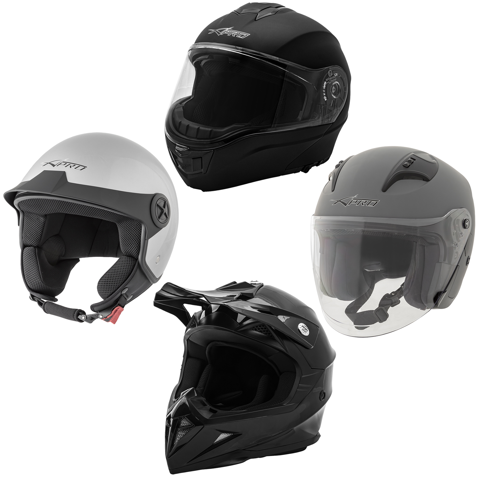 Abbigliamento Moto e Accessori - Maschera Occhiali Casco Moto Cross Offroad  Enduro Motard Sci Snowboard Arancio