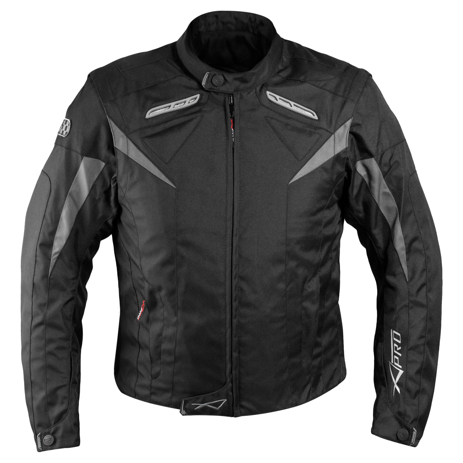 Giacca Tessuto Moto Protezioni CE Manica Staccabile Gilet Termico Removibile - Afbeelding 13 van 63