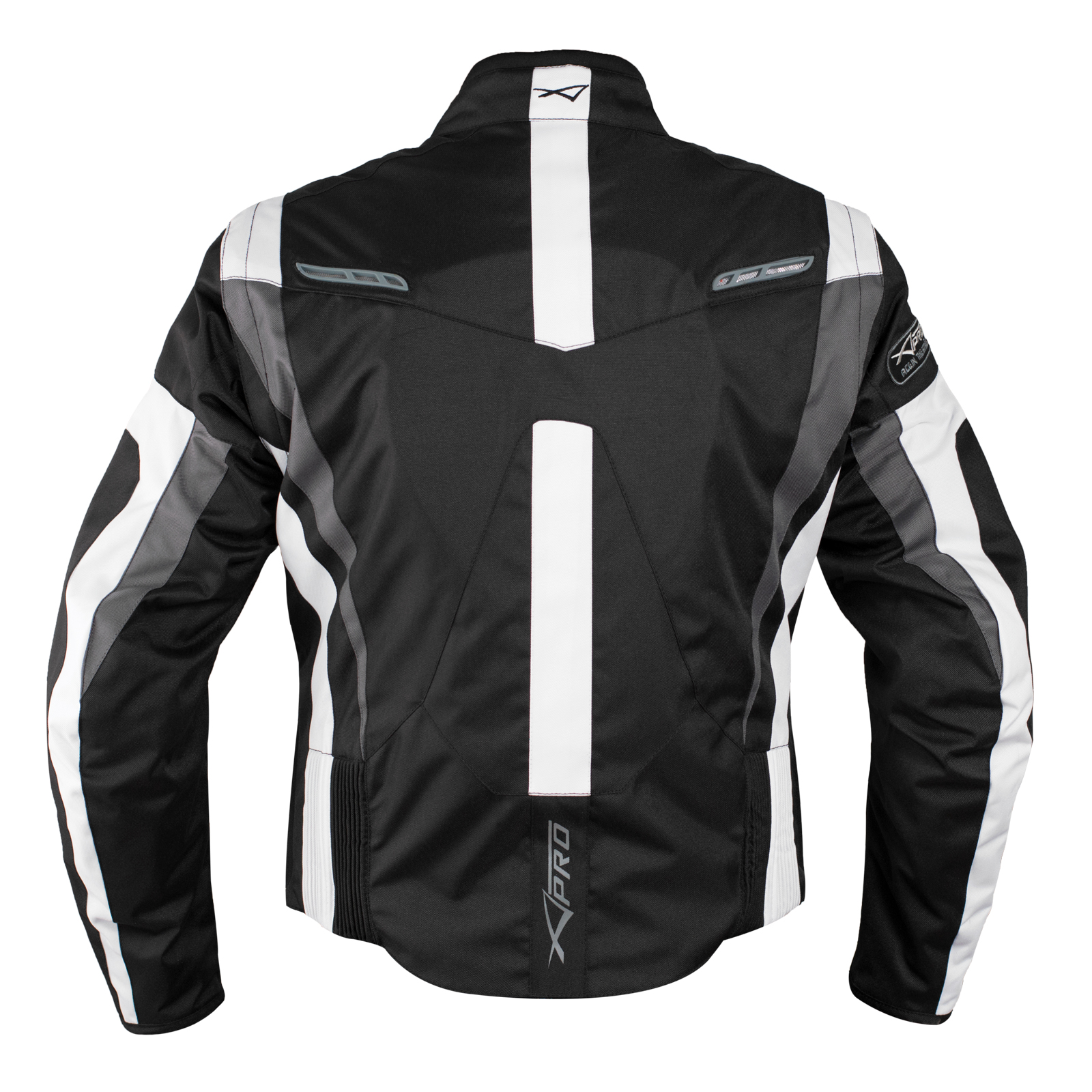 Giacca Tessuto Moto Protezioni CE Manica Staccabile Gilet Termico Removibile - Afbeelding 62 van 63