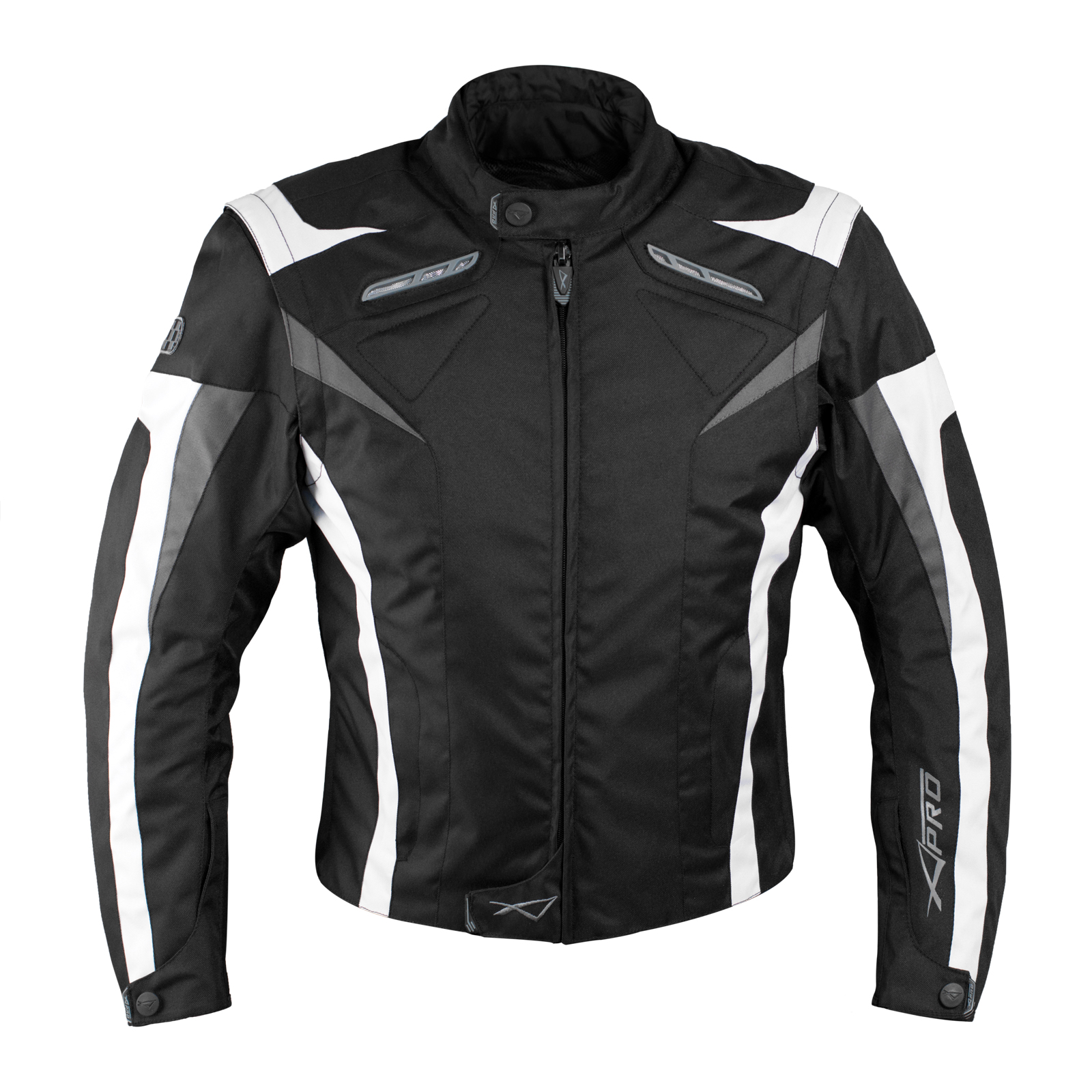 Giacca Tessuto Moto Protezioni CE Manica Staccabile Gilet Termico Removibile - Afbeelding 61 van 63