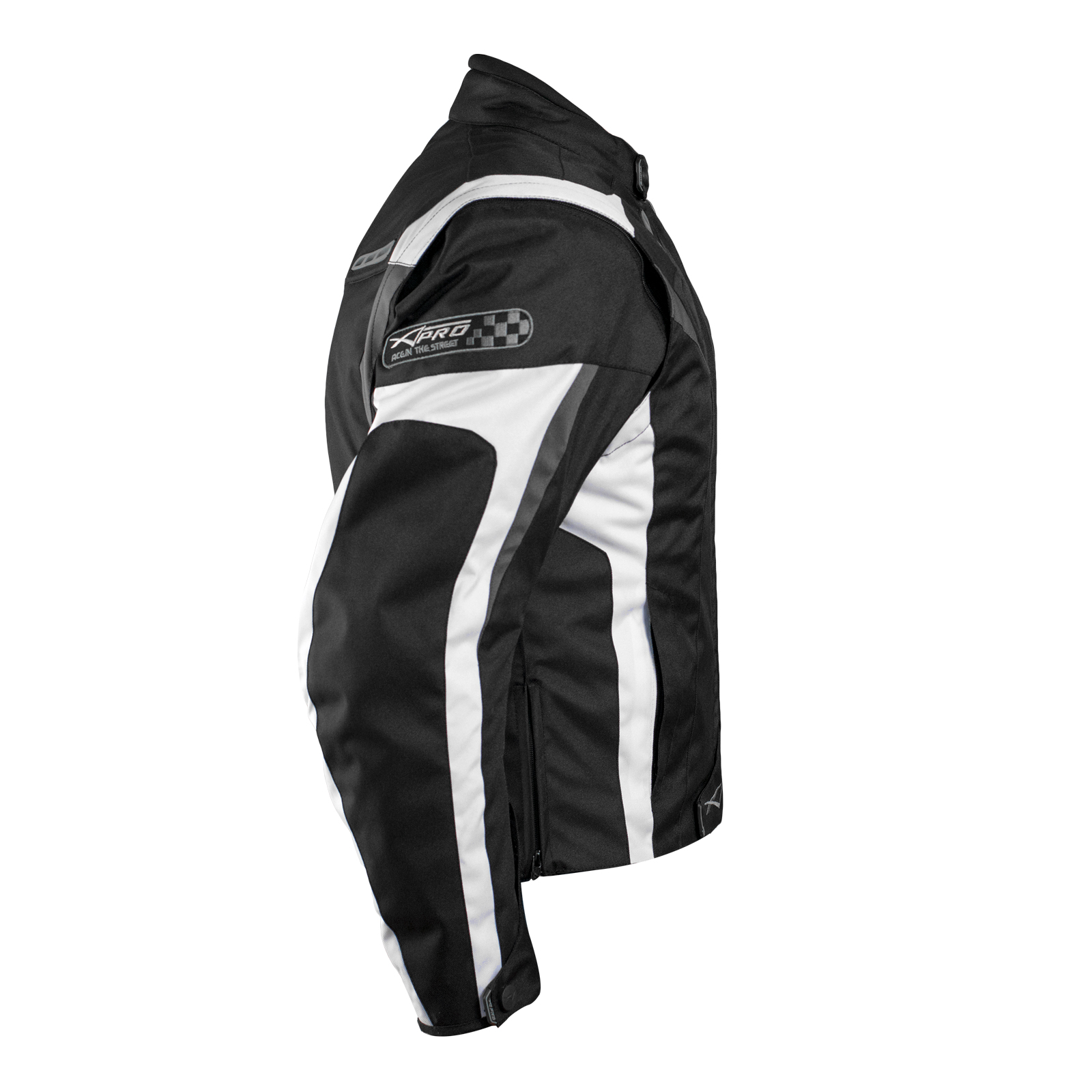Giacca Tessuto Moto Protezioni CE Manica Staccabile Gilet Termico Removibile - Afbeelding 63 van 63