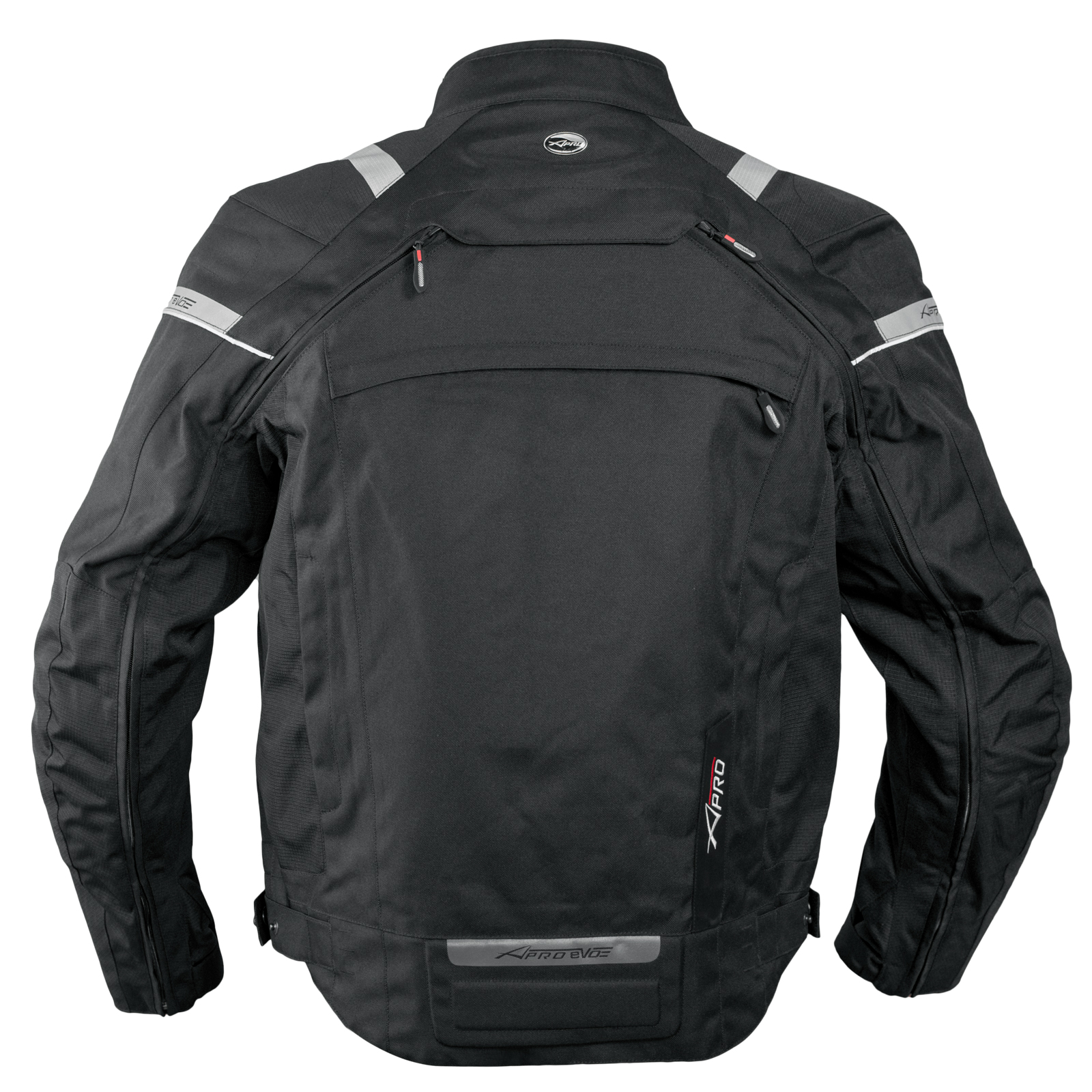 Giacca Moto Tessuto Cordura Mesh Protezioni CE Impermeabile 4 Stagioni Nero - Imagen 12 de 15