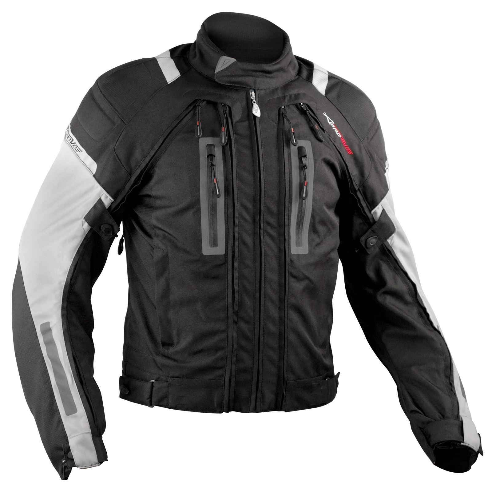 Giacca Moto Tessuto Cordura Mesh Protezioni CE Impermeabile 4 strati 4 Stagioni - Foto 11 di 75