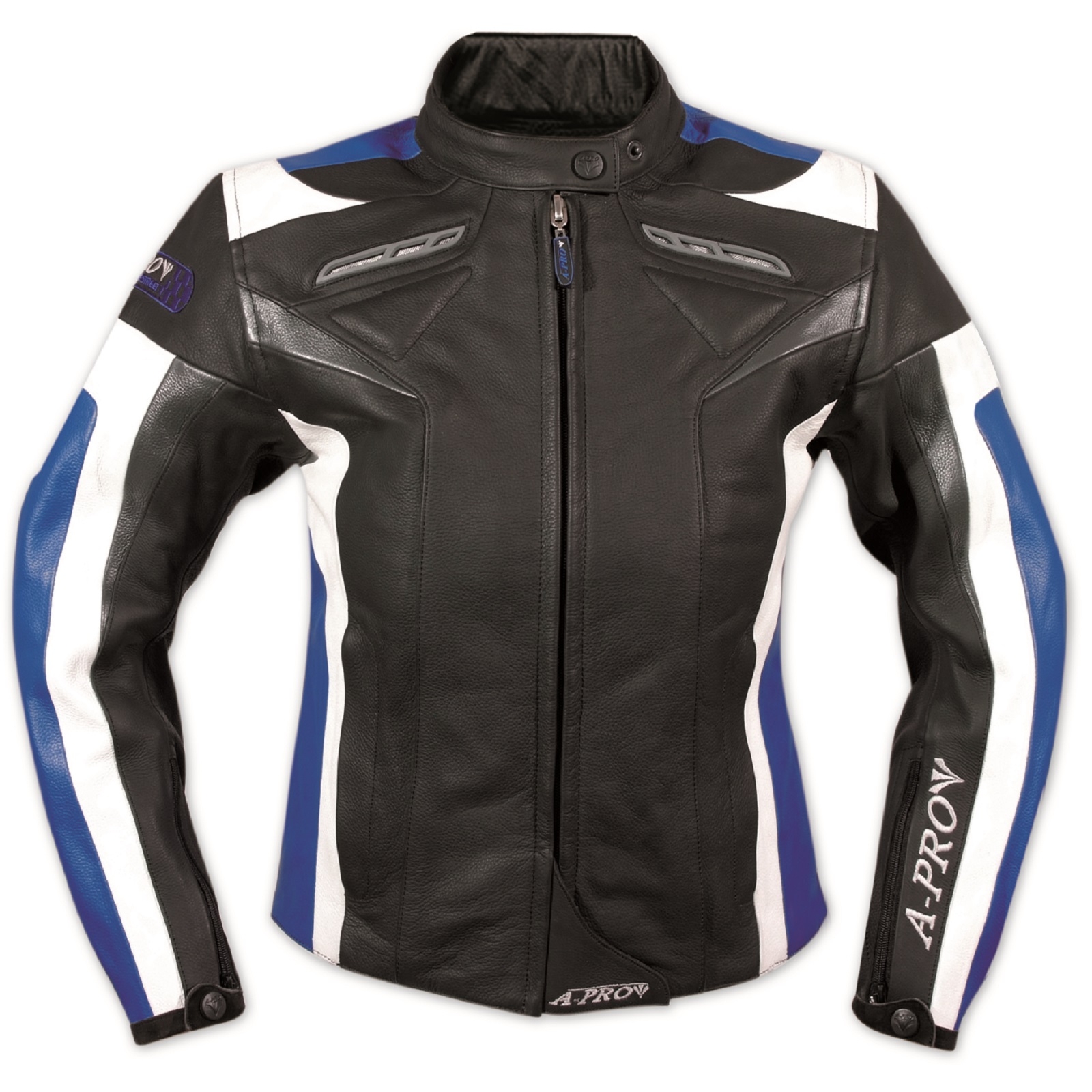 Leather Moto Jacket CE aprobó blindaje acolchado térmico Mujer Mujer Señora - Imagen 15 de 22