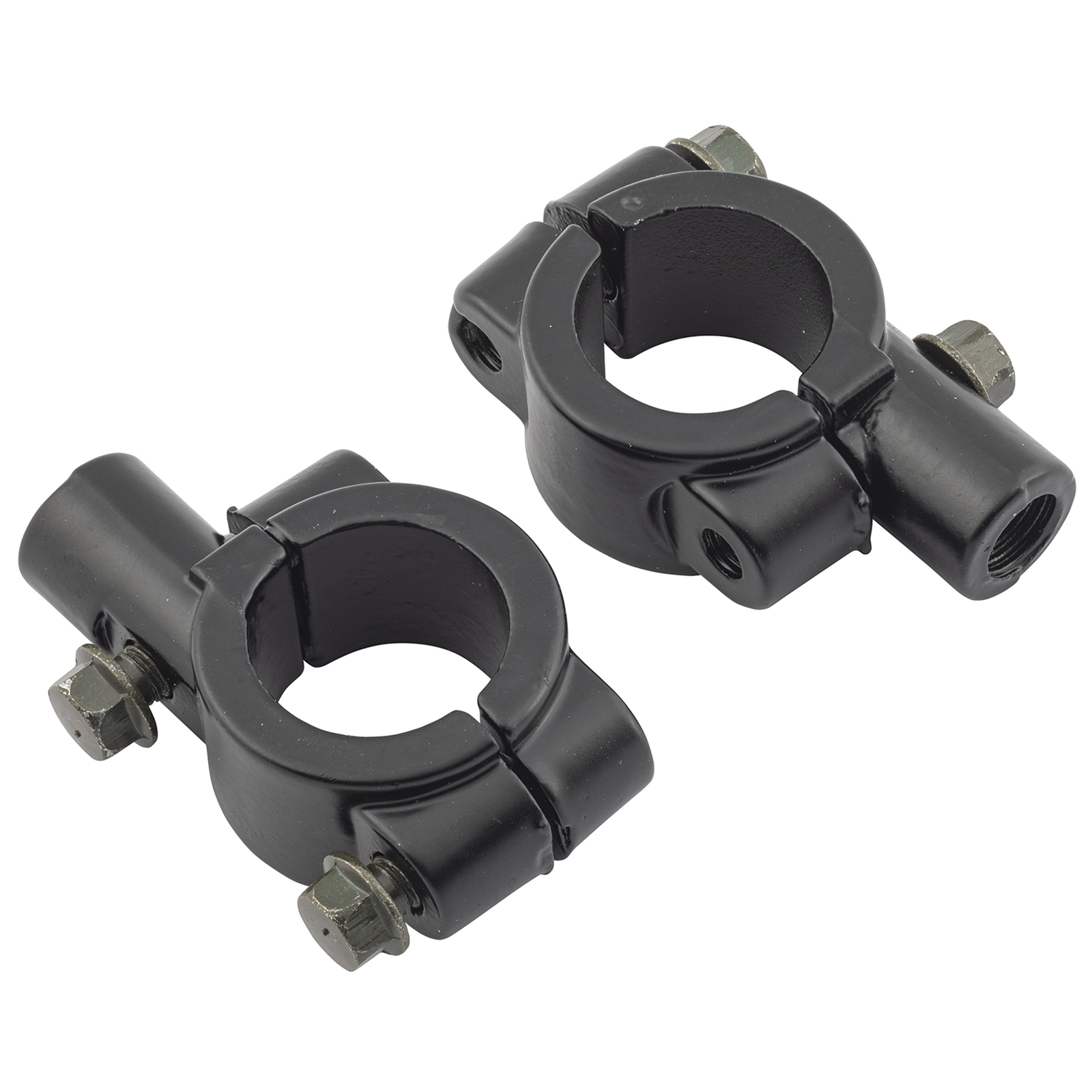 KIT 2 SUPPORTO MORSETTO VITE BLOCCAGGIO MONTAGGIO SPECCHIO - Foto 8