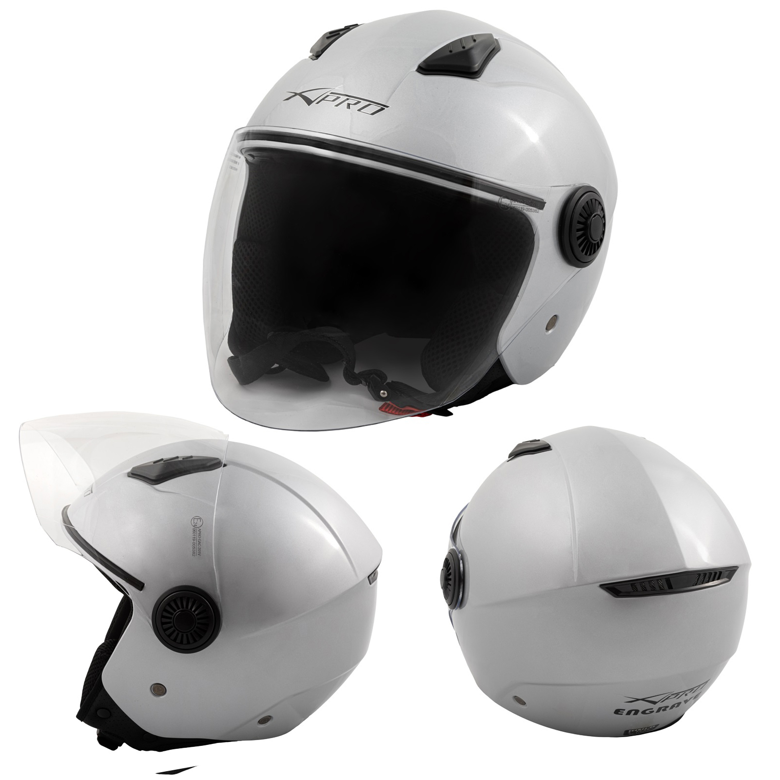 Casque Moto Intégral Homologué ECE 22.06 - Double Visière, Unisexe, Pour Route Et Scooter - 8