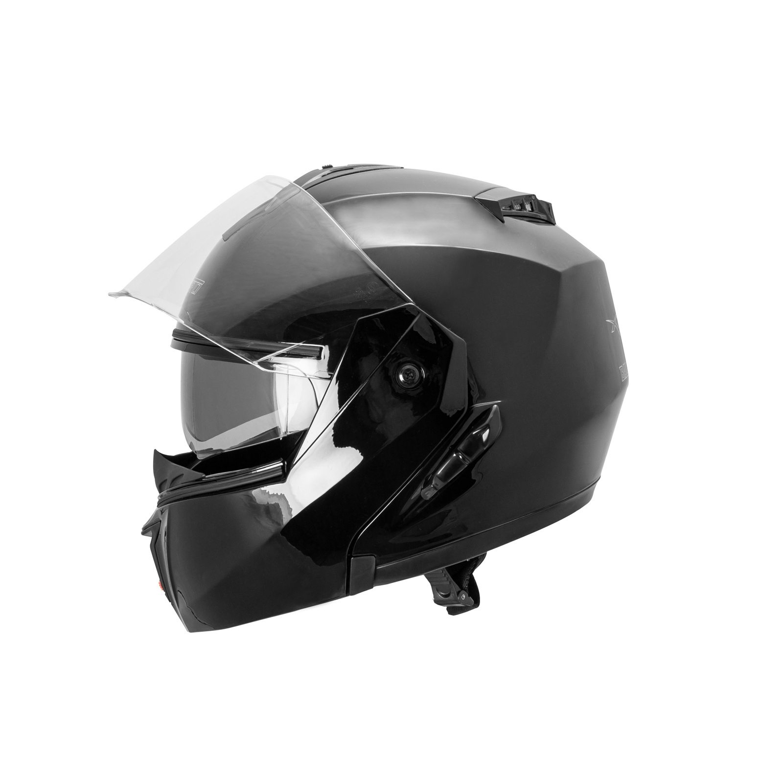 Casco Integrale Moto ECE 22-05 Visiera Parasole Modulare Bianco XL