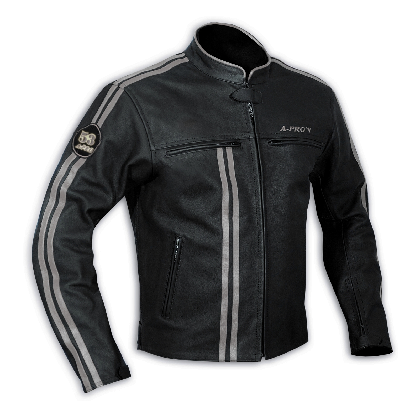 Chaqueta de cuero para hombre motociclista motocicleta protectores CE cuero auténtico Thermic Custom - Imagen 24 de 30