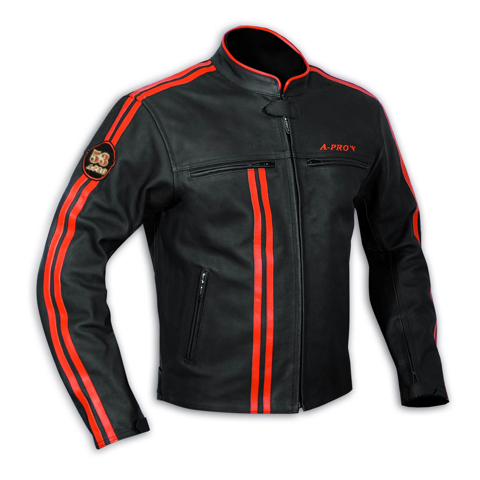 Chaqueta de cuero para hombre motociclista motocicleta protectores CE cuero auténtico Thermic Custom - Imagen 15 de 30