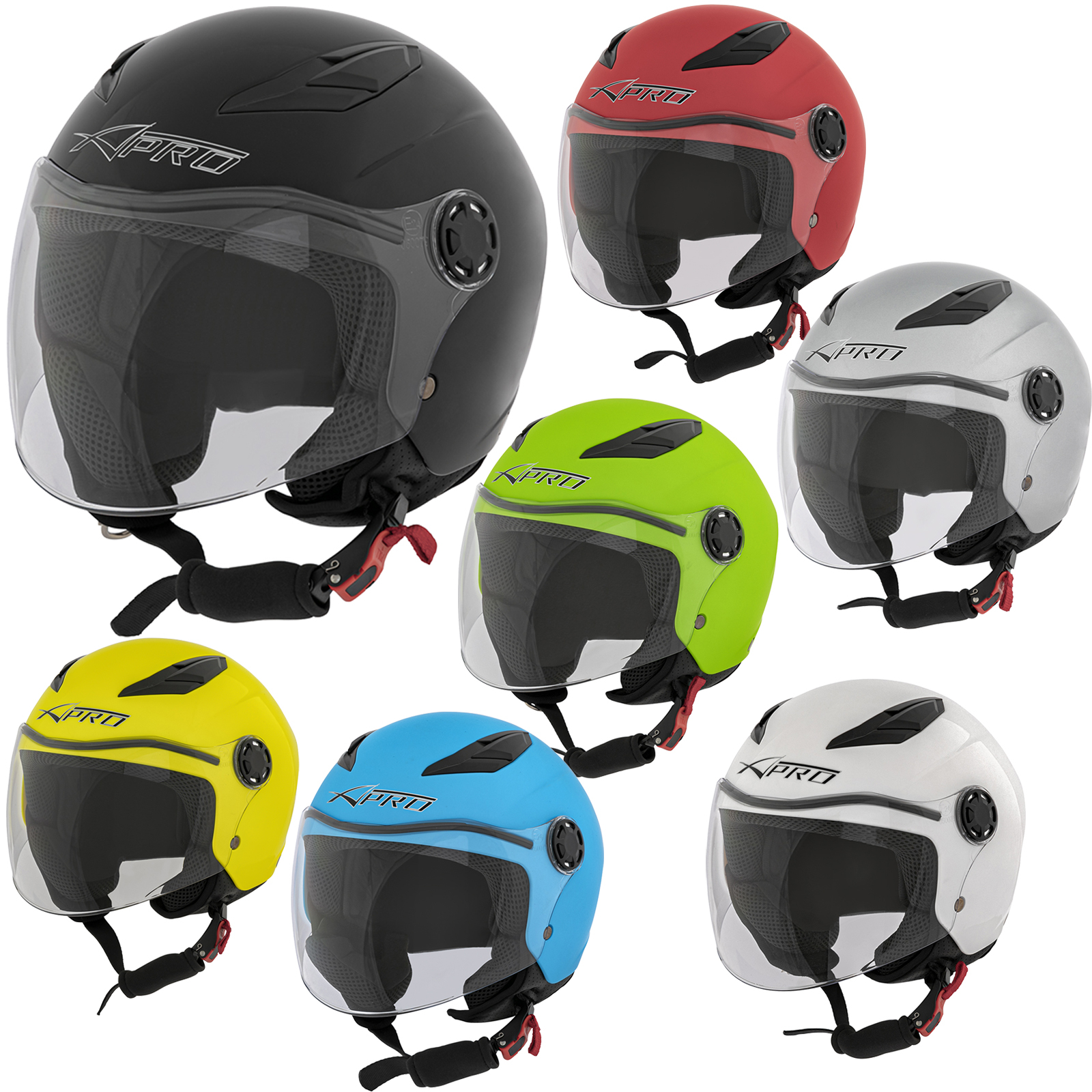 Abbigliamento Moto e Accessori Casco Scooter Moto Ragazzo