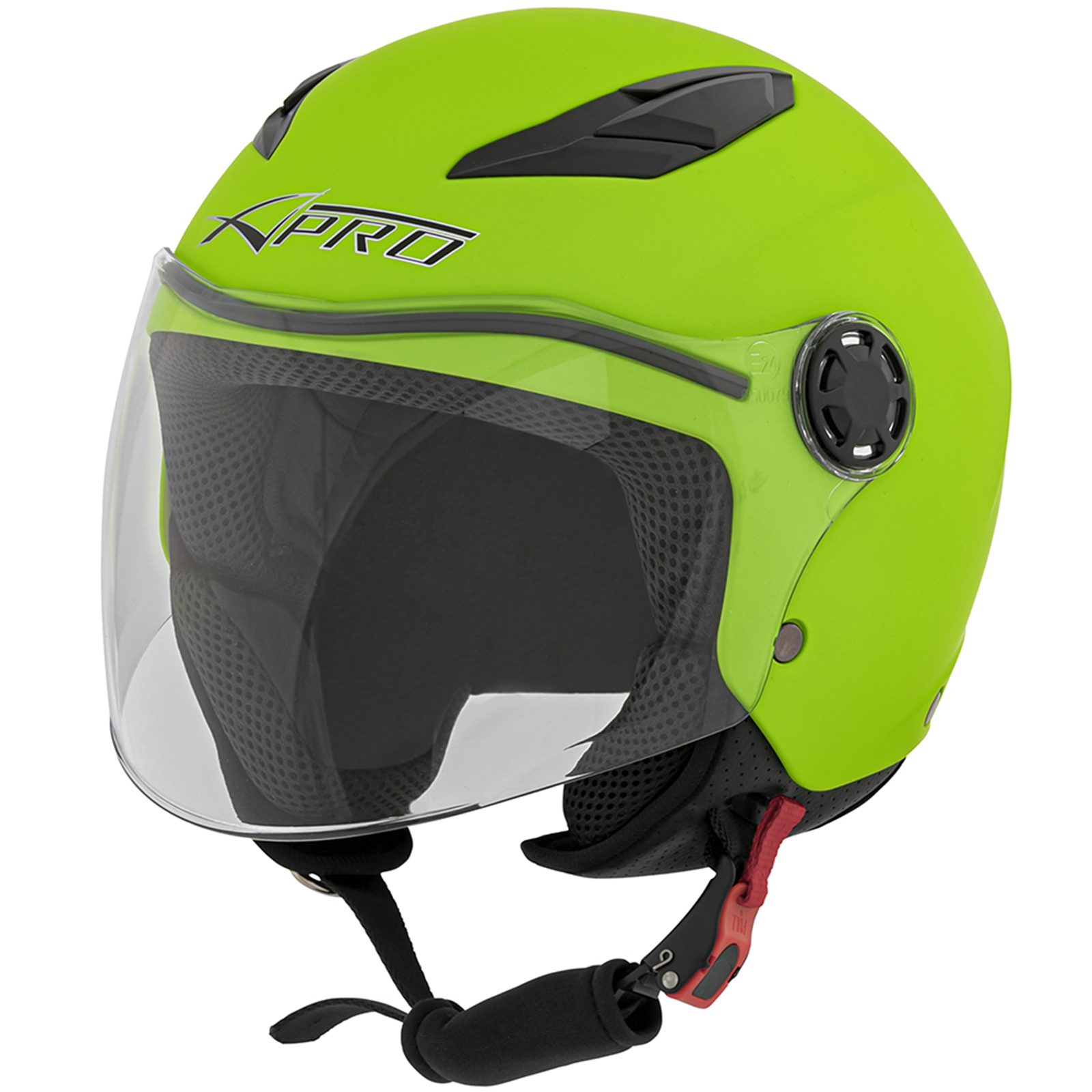 Casque Moto Scooter Enfant Unisexe Jet Sécurité ECE 22 06 Certifié