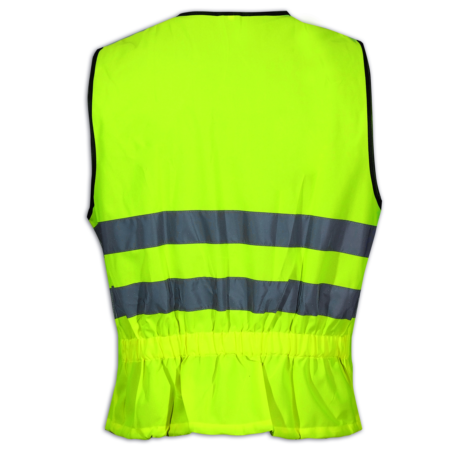 Gilet Alta Visibilita' Cartarinfrangnete Giallo Omologato Moto Auto Sicurezza - Foto 12 di 15