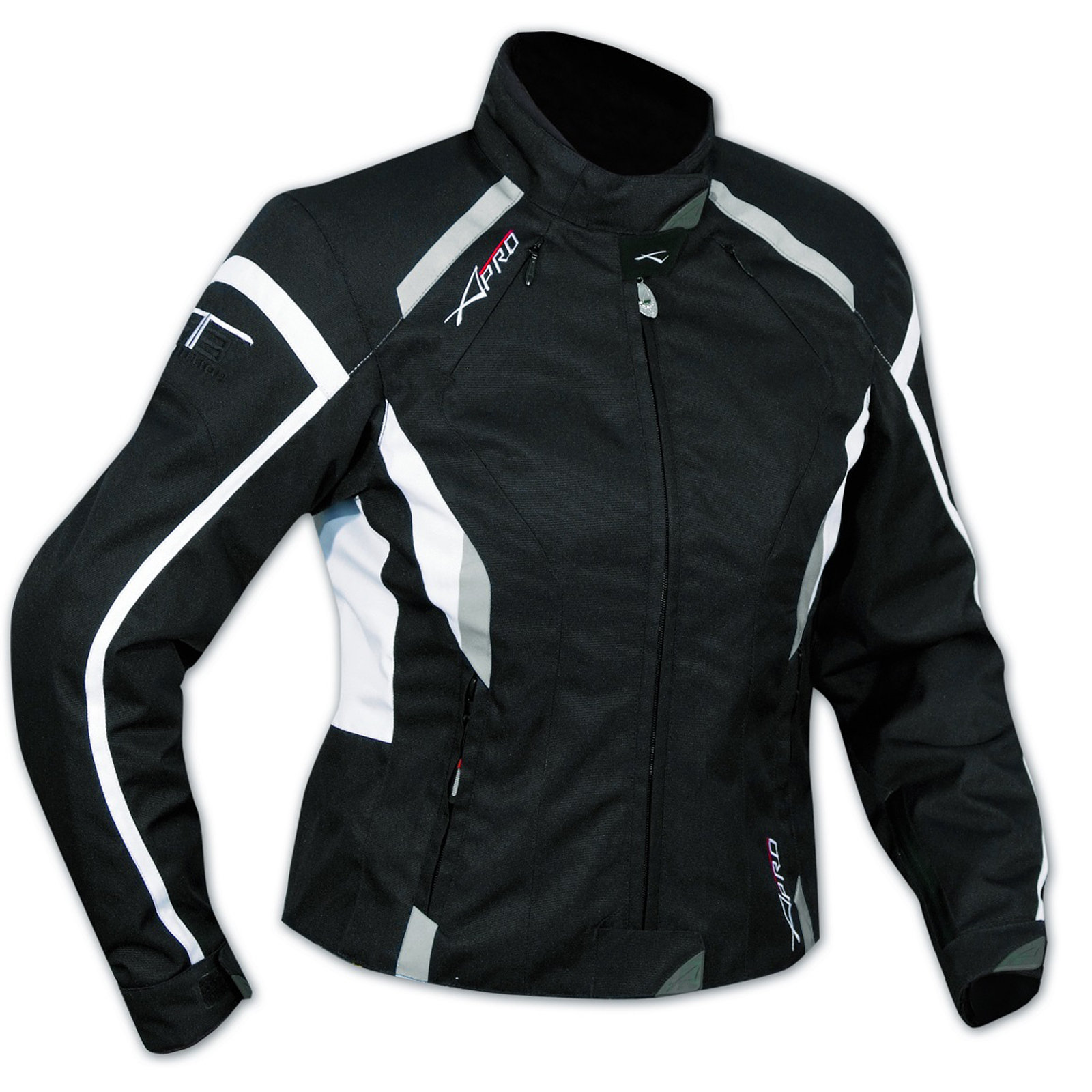 Giacca Moto Donna Impermeabile 4 Stagioni Scooter Sport Custom Lady Bianco - Foto 13 di 15