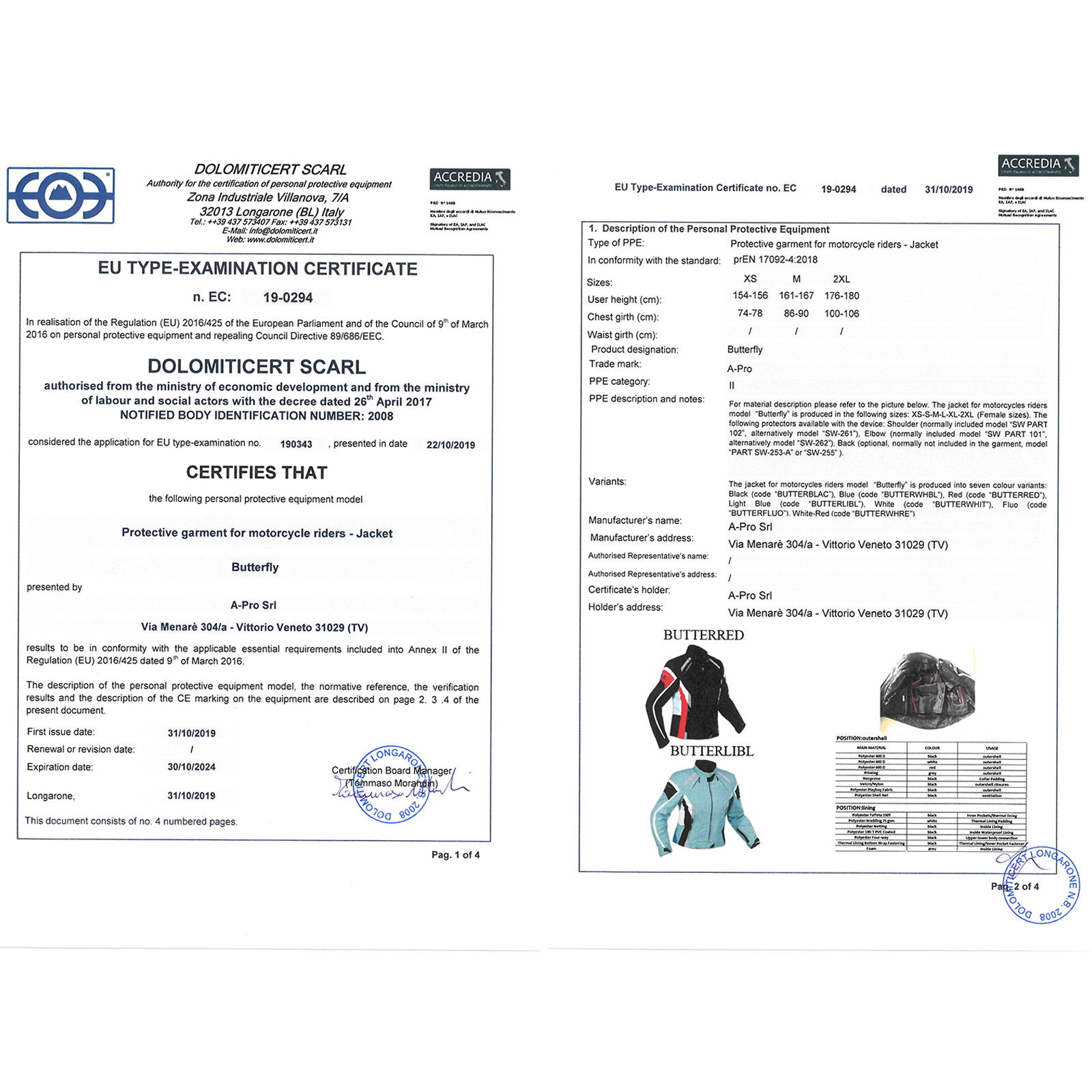 Giacca Moto Donna Impermeabile 4 Stagioni Scooter Sport Custom Lady - Bild 6 von 17
