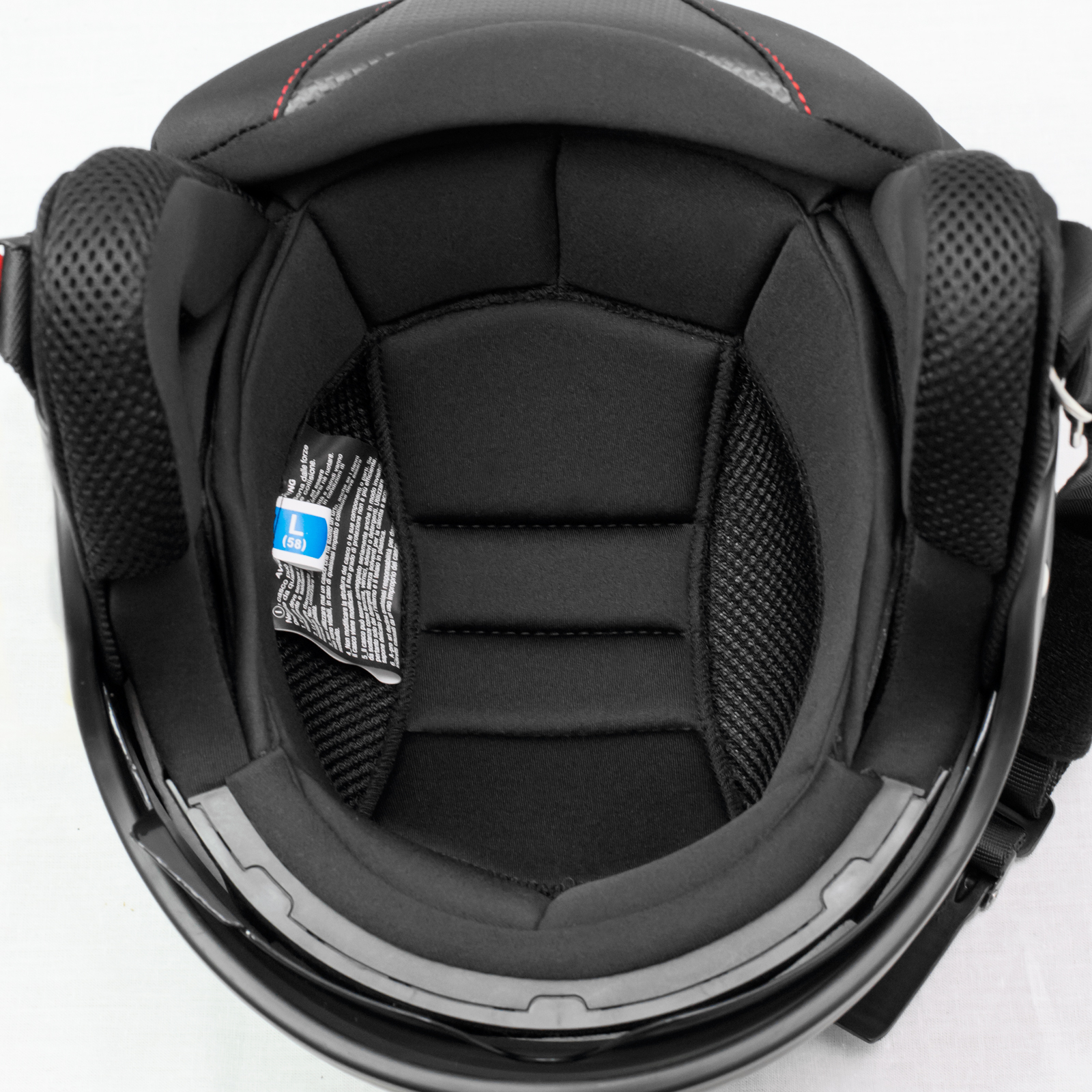 Motorradhelm Motorrad Roller Jet Helm Innensonnenblende Viser Mattgrau - Picture 10 of 12