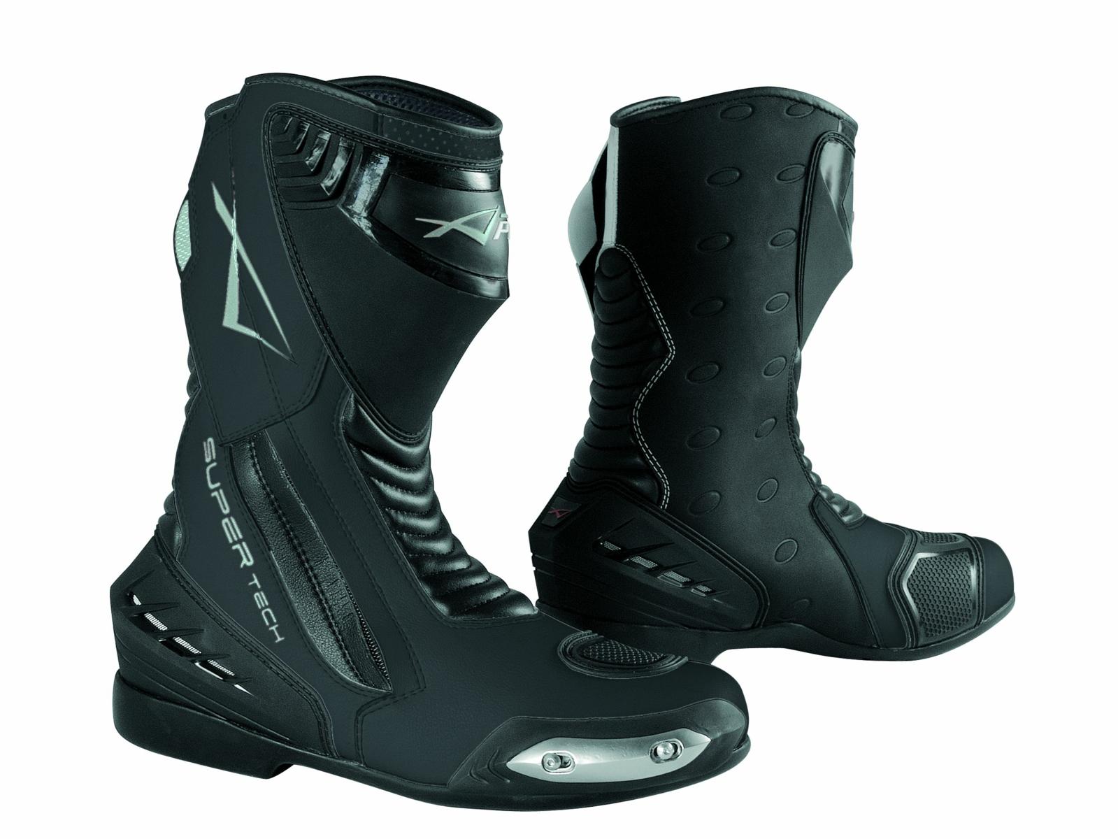 Botas Piel Moto Profesional Transpirable Calzado Motocicleta Sport - Imagen 6 de 16