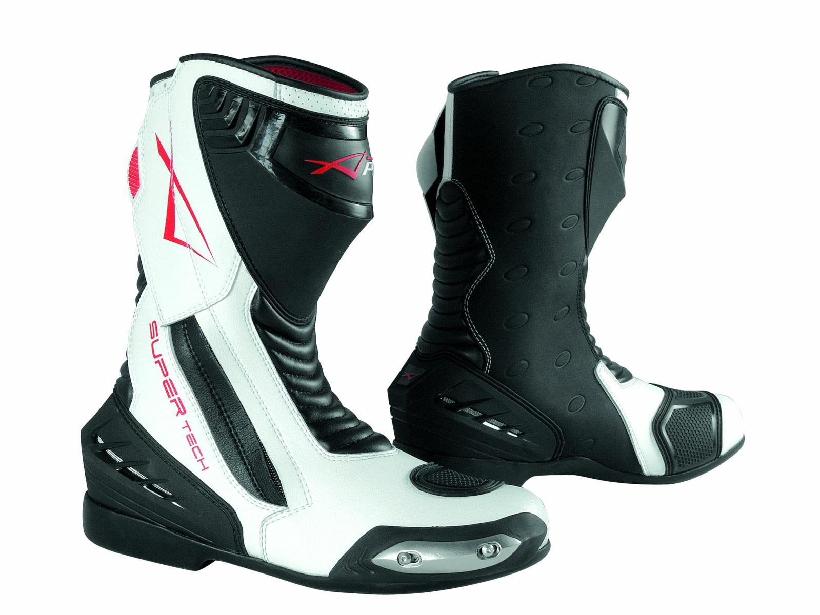 Botas Piel Moto Profesional Transpirable Calzado Motocicleta Sport - Imagen 13 de 16