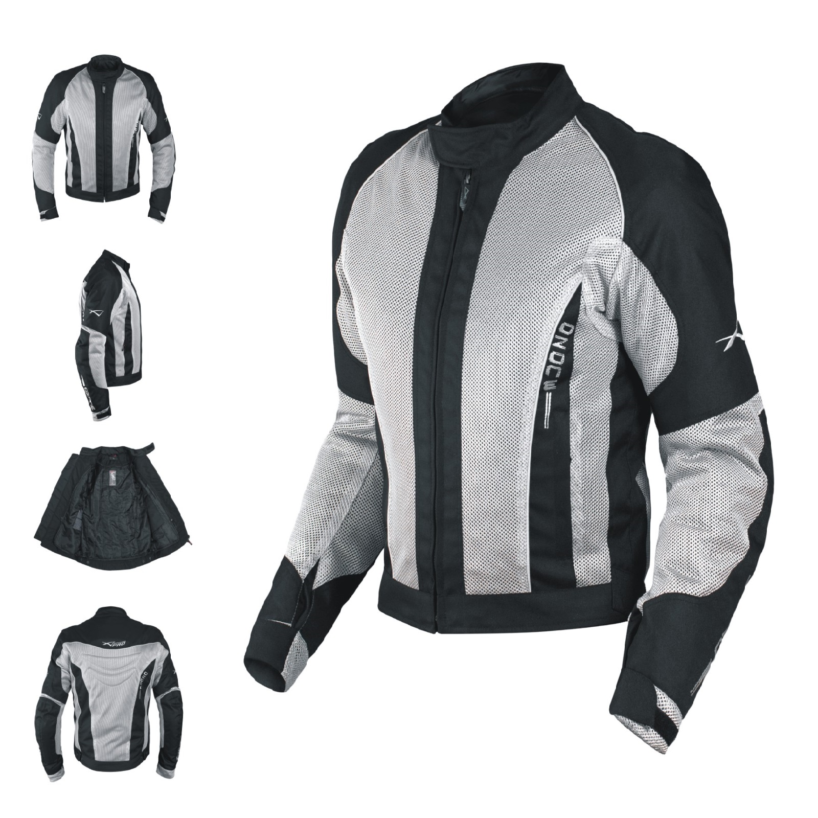 Giacca Donna Moto estiva protezioni Omologate Cordura Tessuto Mesh Traspirante - Afbeelding 28 van 51