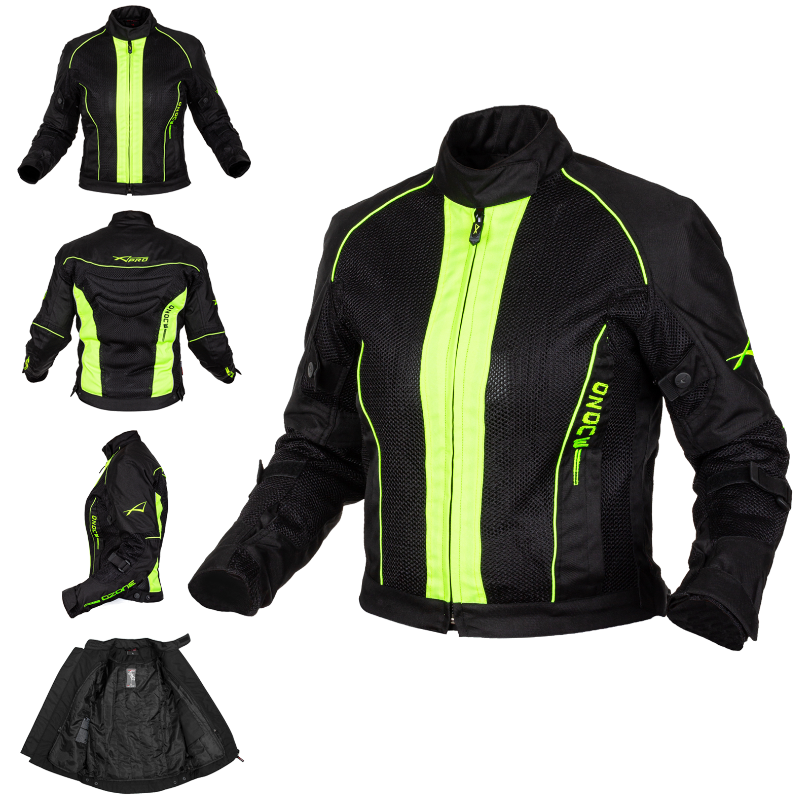 Giacca Donna Moto estiva protezioni Omologate Cordura Tessuto Mesh Traspirante - Afbeelding 24 van 51