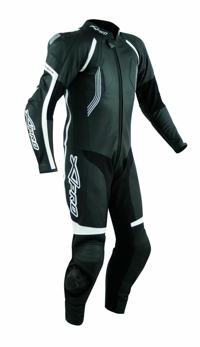 Motorcycle Motorbike Full Body one pc Perforated Leather Race Suit