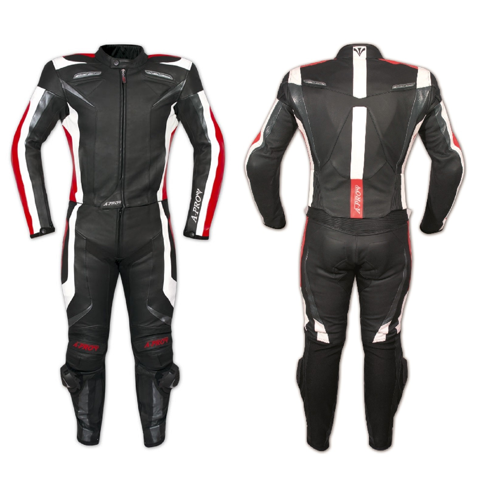 CF Armours Motorcycle Motorbike Racing Two pcs Leather Suit