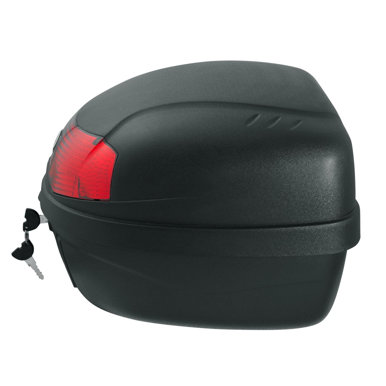 Bauletto Moto 28 Litri Scooter Valigia Rigida Piastra Adattabile Nero