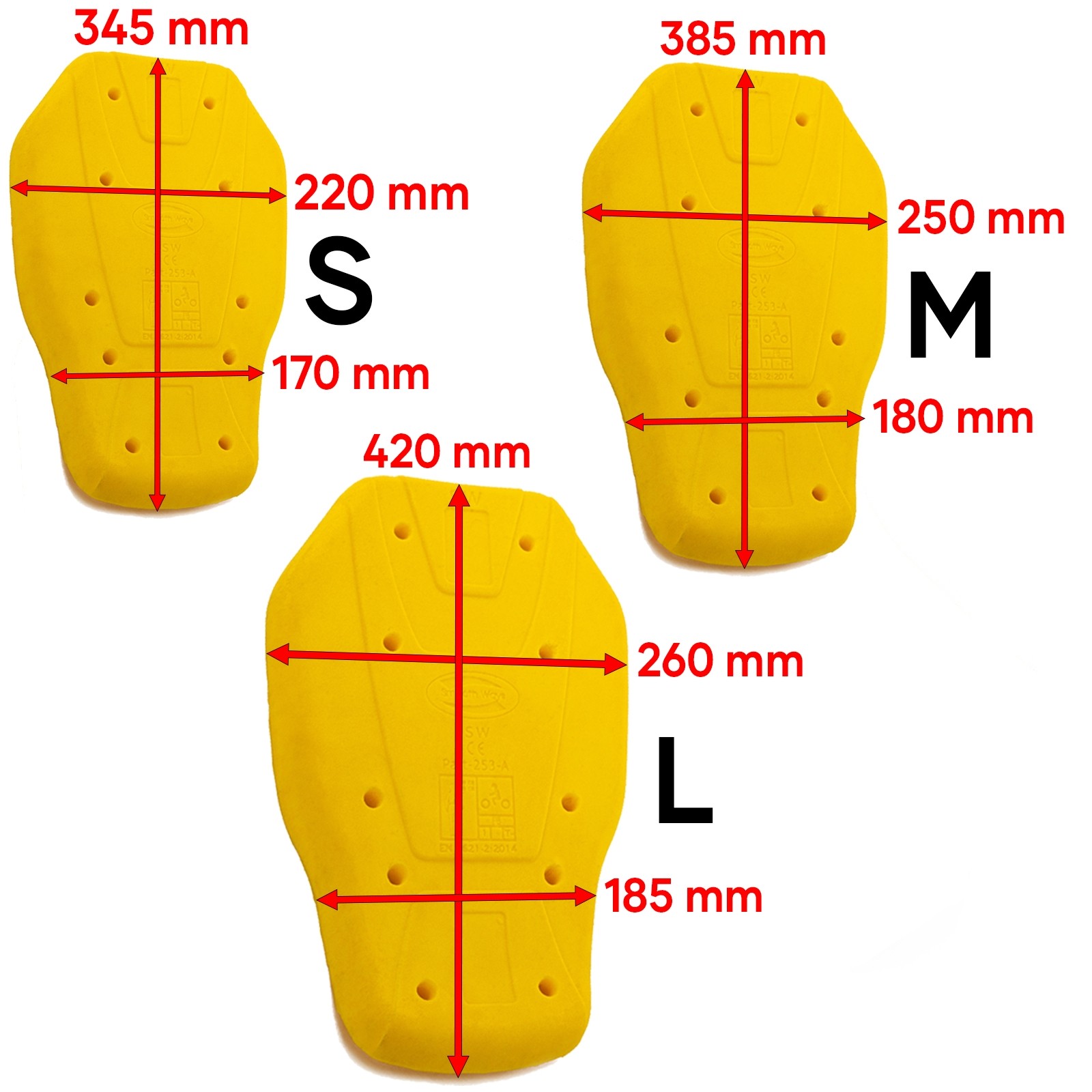 Paraschiena Moto JAONLD Certificato CE - Protezione Schiena Rimovibile E Traspirante - Foto 6