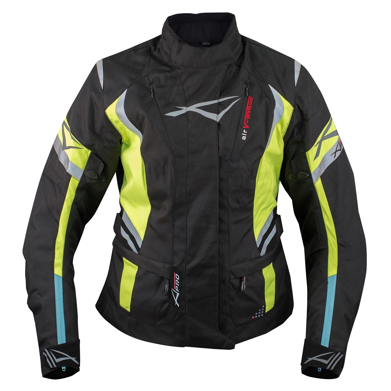 Lady Giacca Moto Donna Impermeabile Termica Sfoderabile Protezioni CE Nero XS Lady Giacca Moto Donna Impermeabile Termica Sfoderabile Protezioni CE Nero XS