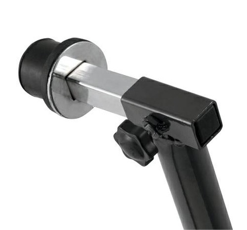 Adattatore Cavalletto Tampone Posteriore Alzamoto Acciaio Gommato Cromo