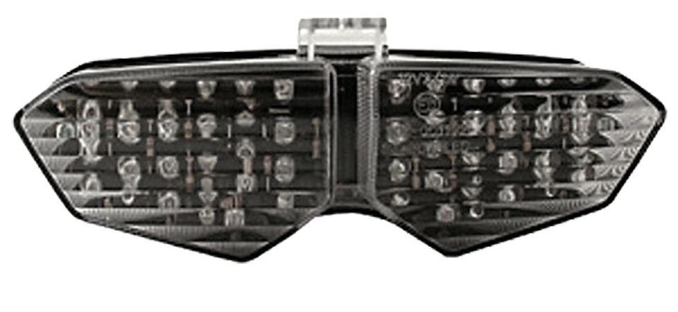 Fanale Posteriore Moto Led Luce Stop R6 dal 2003 al 2005 Bianco