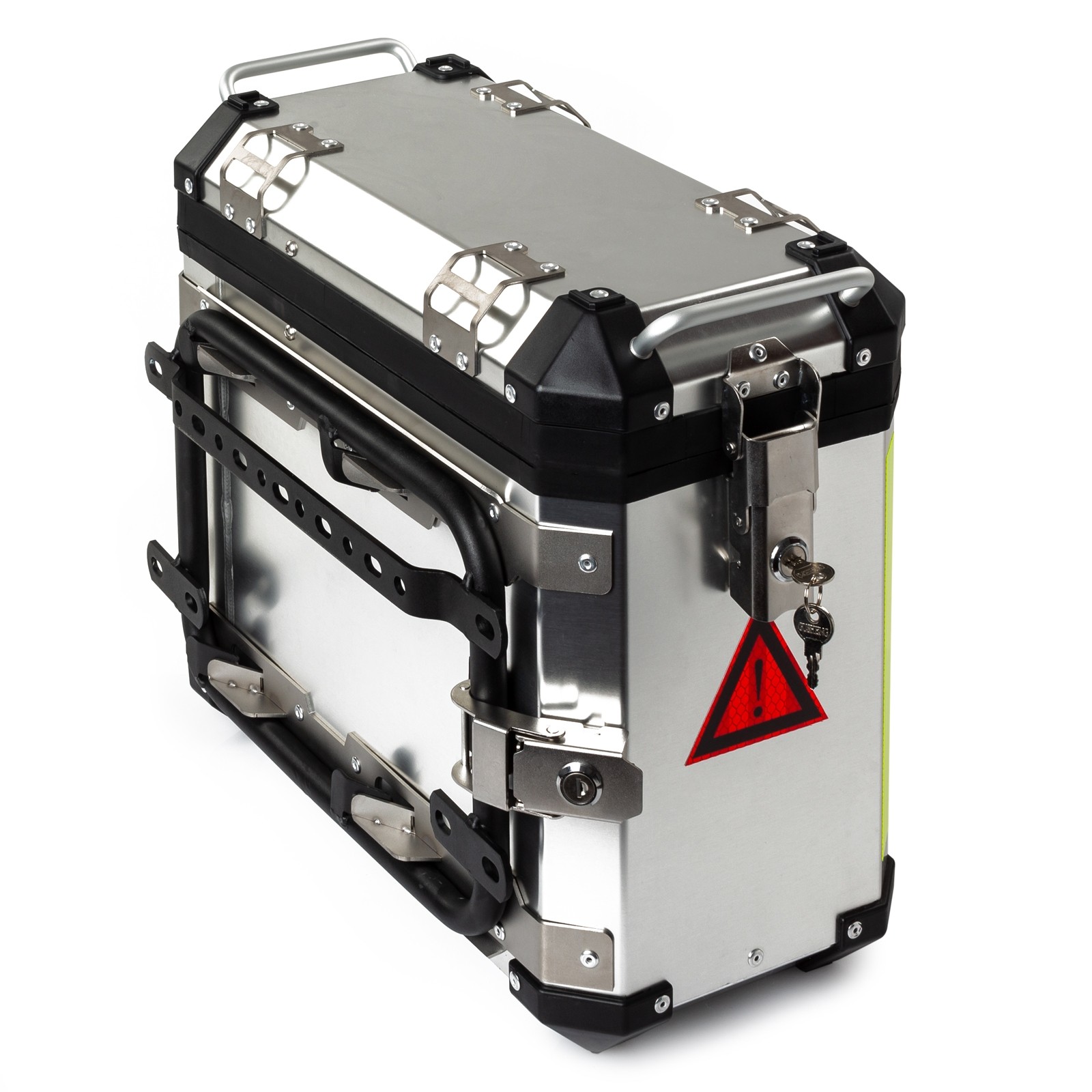 CONTINSILV-Box-Case-Valigia-Baule-Silver-Argento-Motorcycle-Sonic-Moto-Front