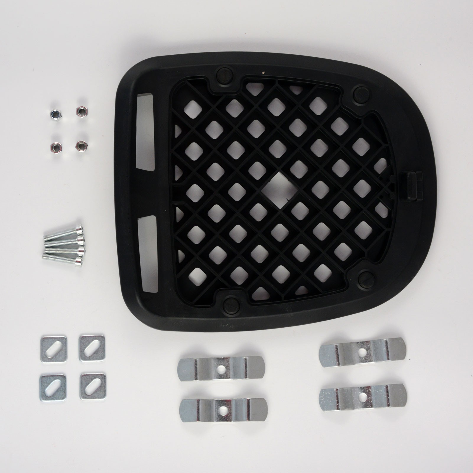 Piastra per Bauletto Moto Scooter Baule Valigia Rigida Universale Top Case 