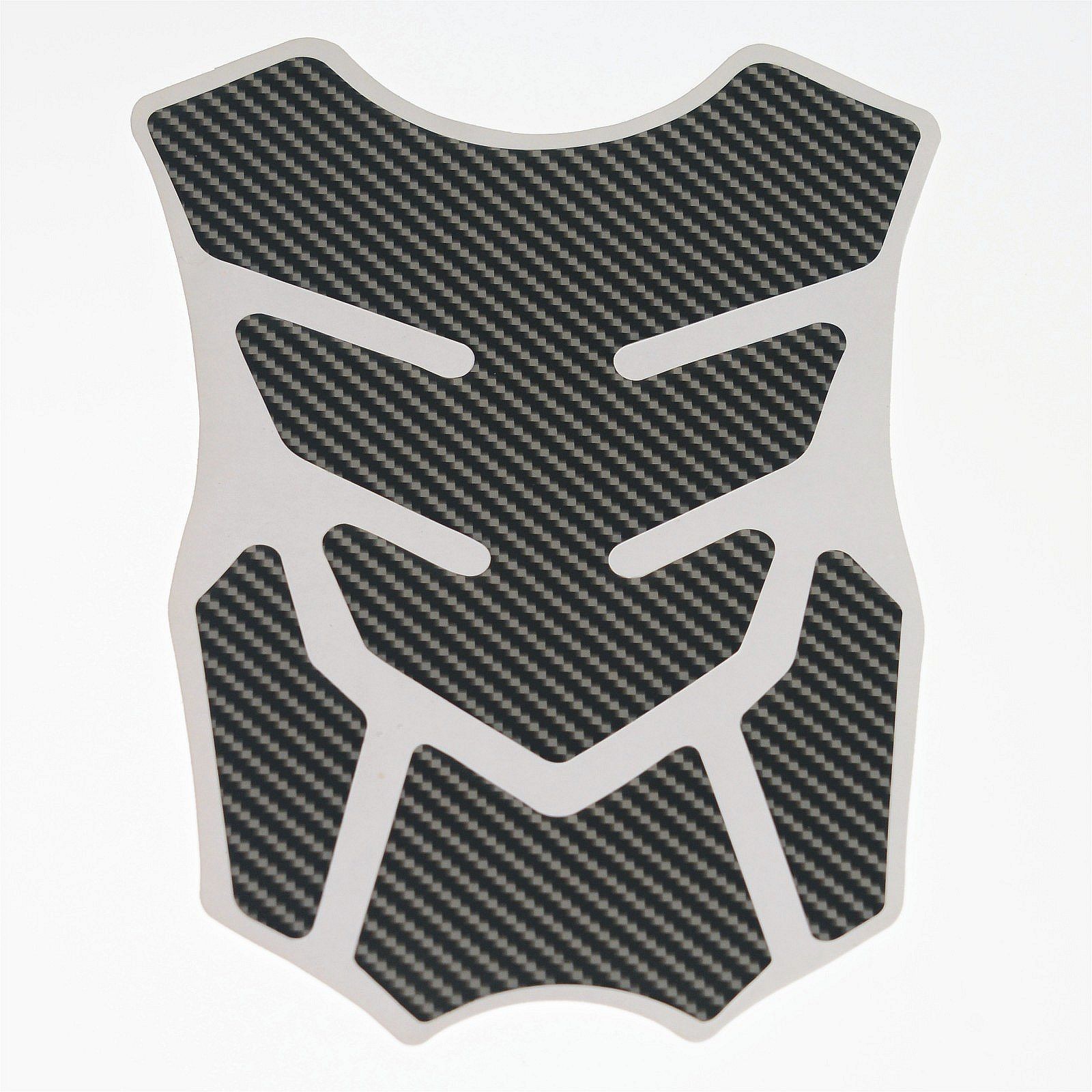 Adesivo Protezione Serbatoio Moto Resina 3D Paraserbatoio Stickers Carbon
