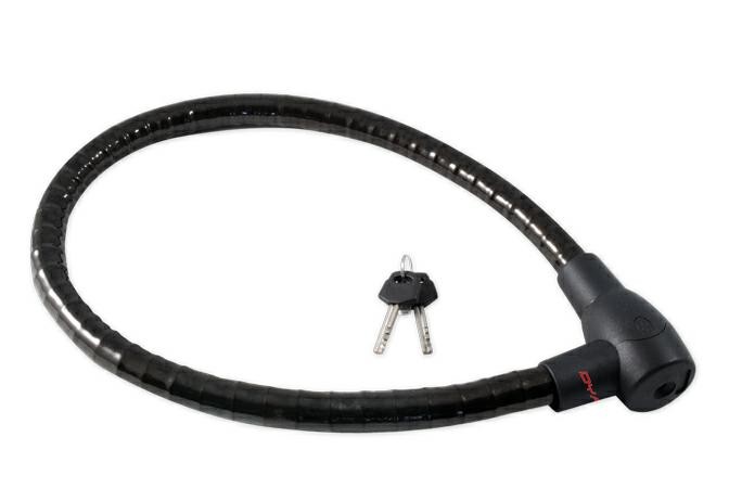 Cavo Lucchetto Bloccadisco Acciaio Antifurto 1 mt 25 mm Moto Bici Scoter