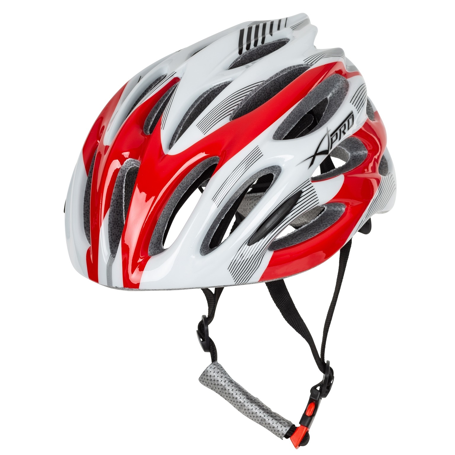 Casco Bici Mountain MTB Corsa Bicicletta Ciclismo Leggero Regolabile Rosso