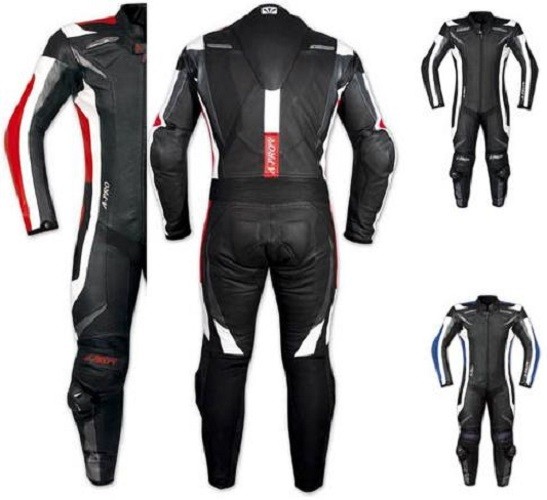 Tuta intera moto pelle Professionale