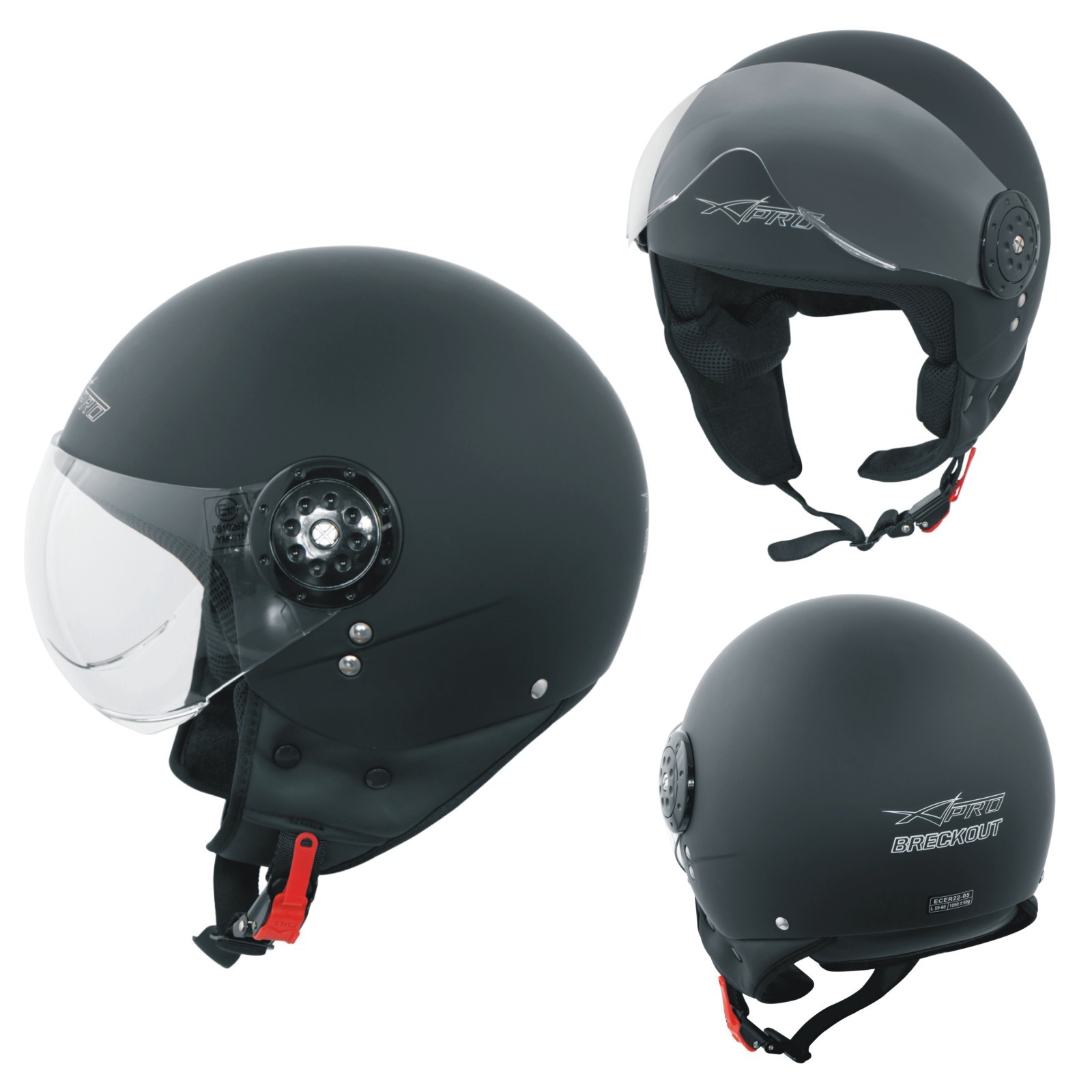 BRECKOUT_Casco_Helmet_Moto_Motorcycle_Matt_Black_A-Pro