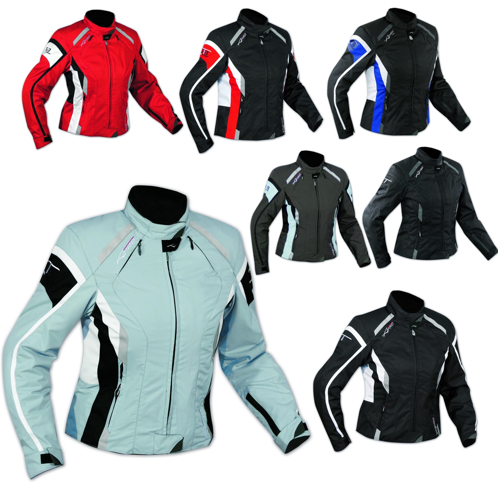 Abbigliamento Moto e Accessori - Giacca Moto Donna Impermeabile 4 Stagioni  Scooter Sport Custom Lady