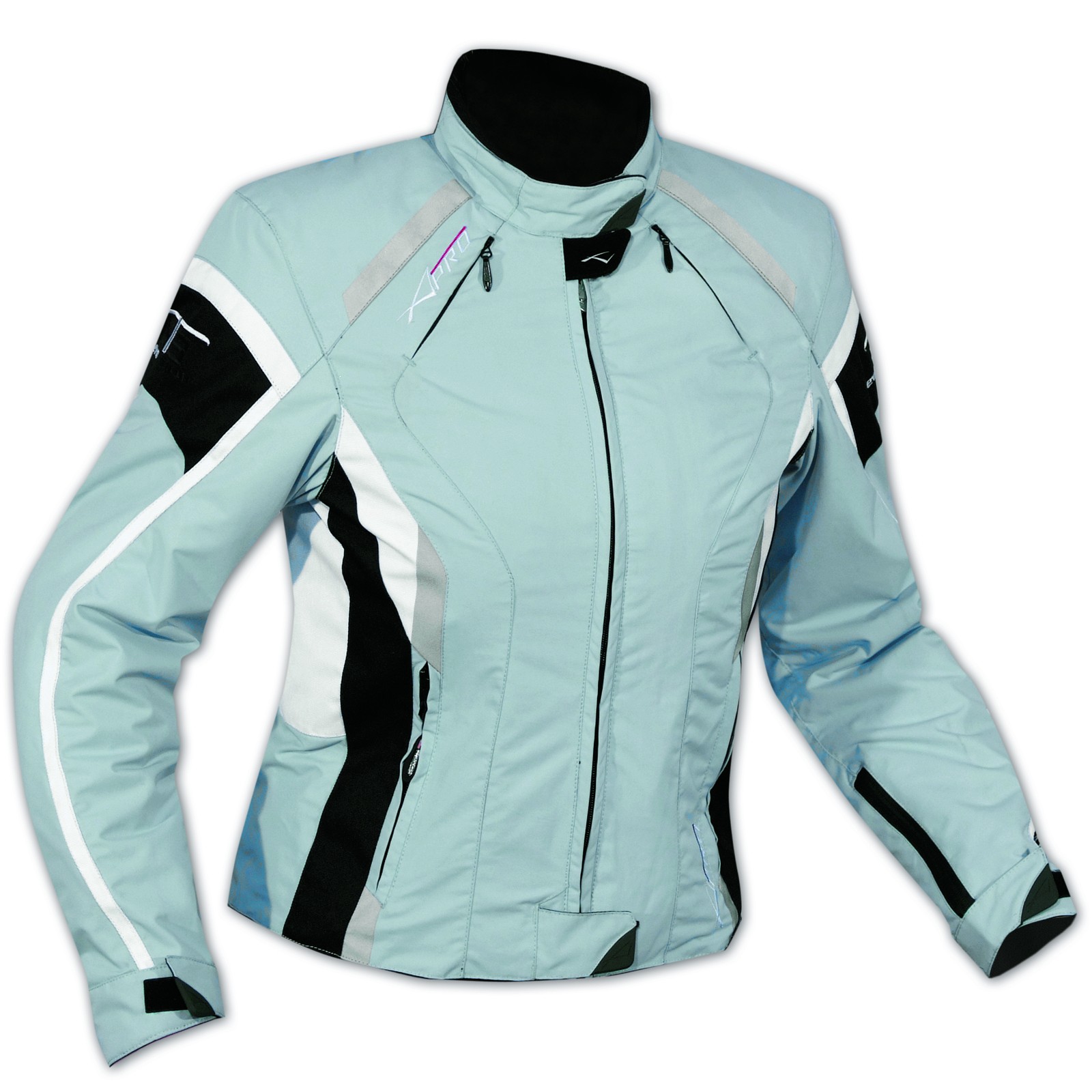 Giacca Moto Donna Impermeabile 4 Stagioni Scooter Sport Custom Lady Azzurro