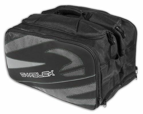 Borse Laterali Tessuto Moto Universali Nero