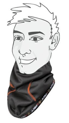 Scaldacollo Salvagola Copricollo Antivento Moto Sci Bici bambini Snowboard