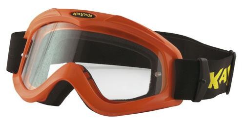 Maschera Occhiali Casco Moto Cross Offroad Enduro Motard Sci Snowboard  Arancio