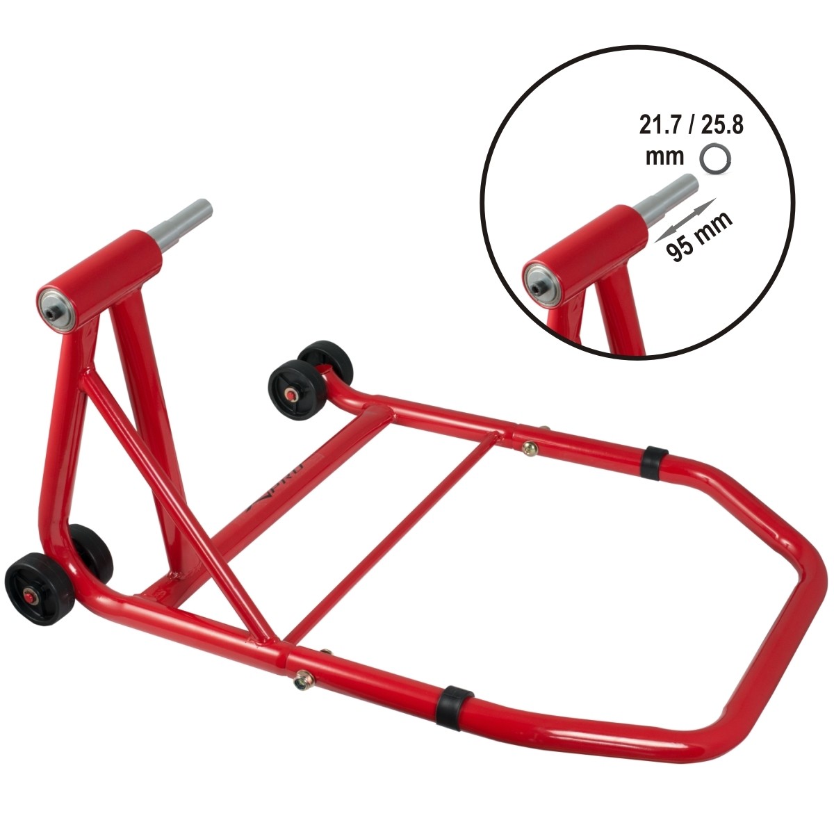 A-PRO Cavalletto Monobraccio Moto Anteriore Universale Ducati 21.7 25.8 mm sonicmotoshop