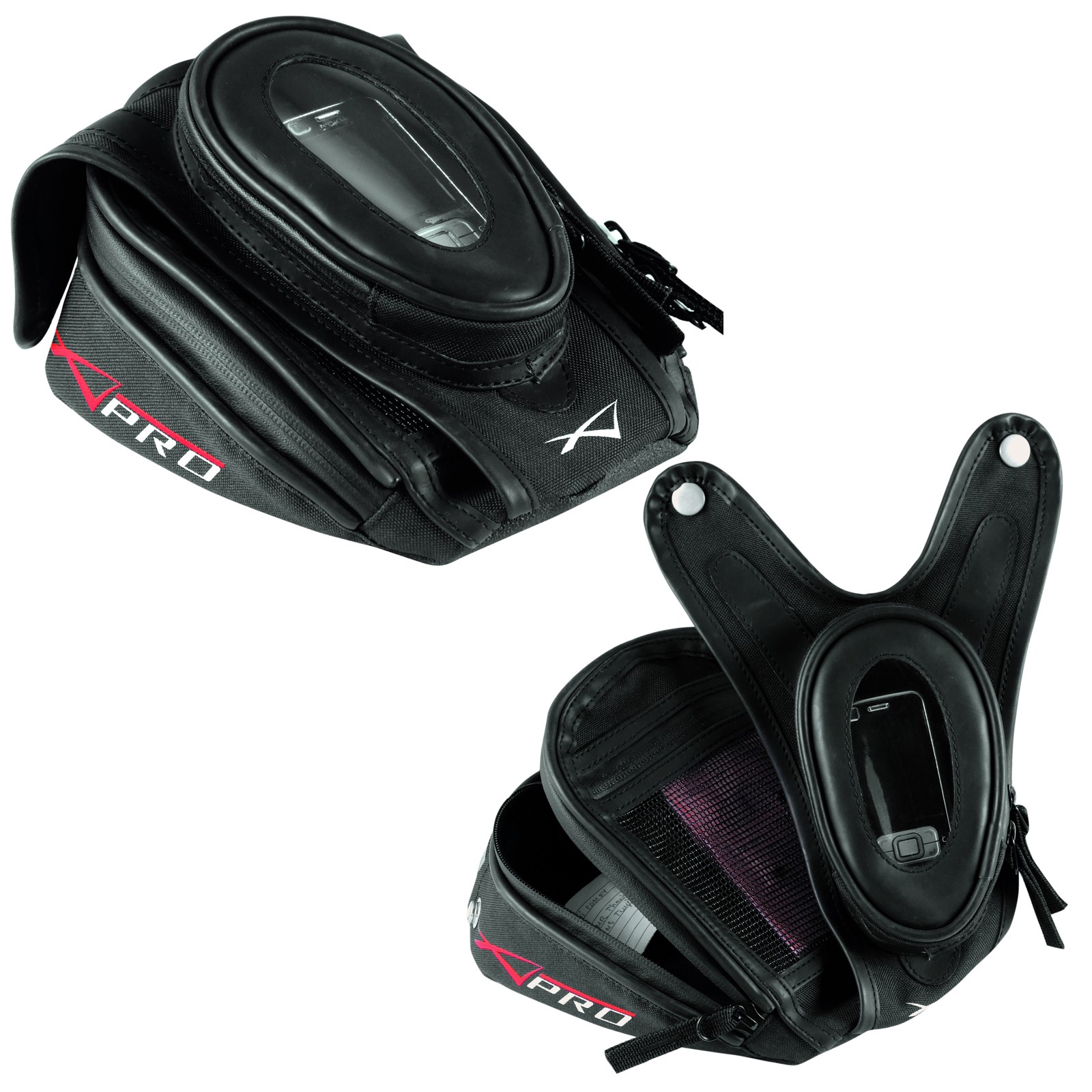 Borsa Magnetica Calamite Piccola Serbatoio Moto 1 L Porta Impermeabile Nero