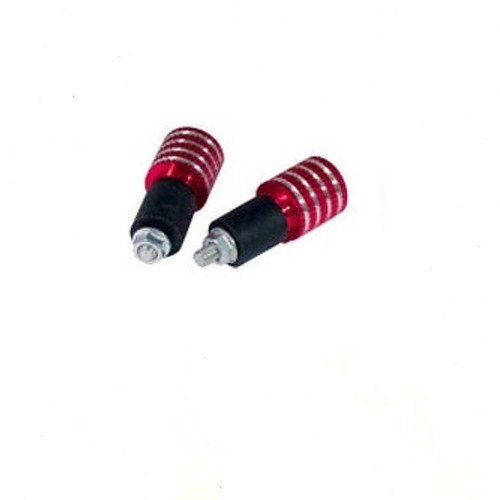 Stabilizzatori Contrappesi Bilancieri Manubrio Universali Moto Scooter Rosso