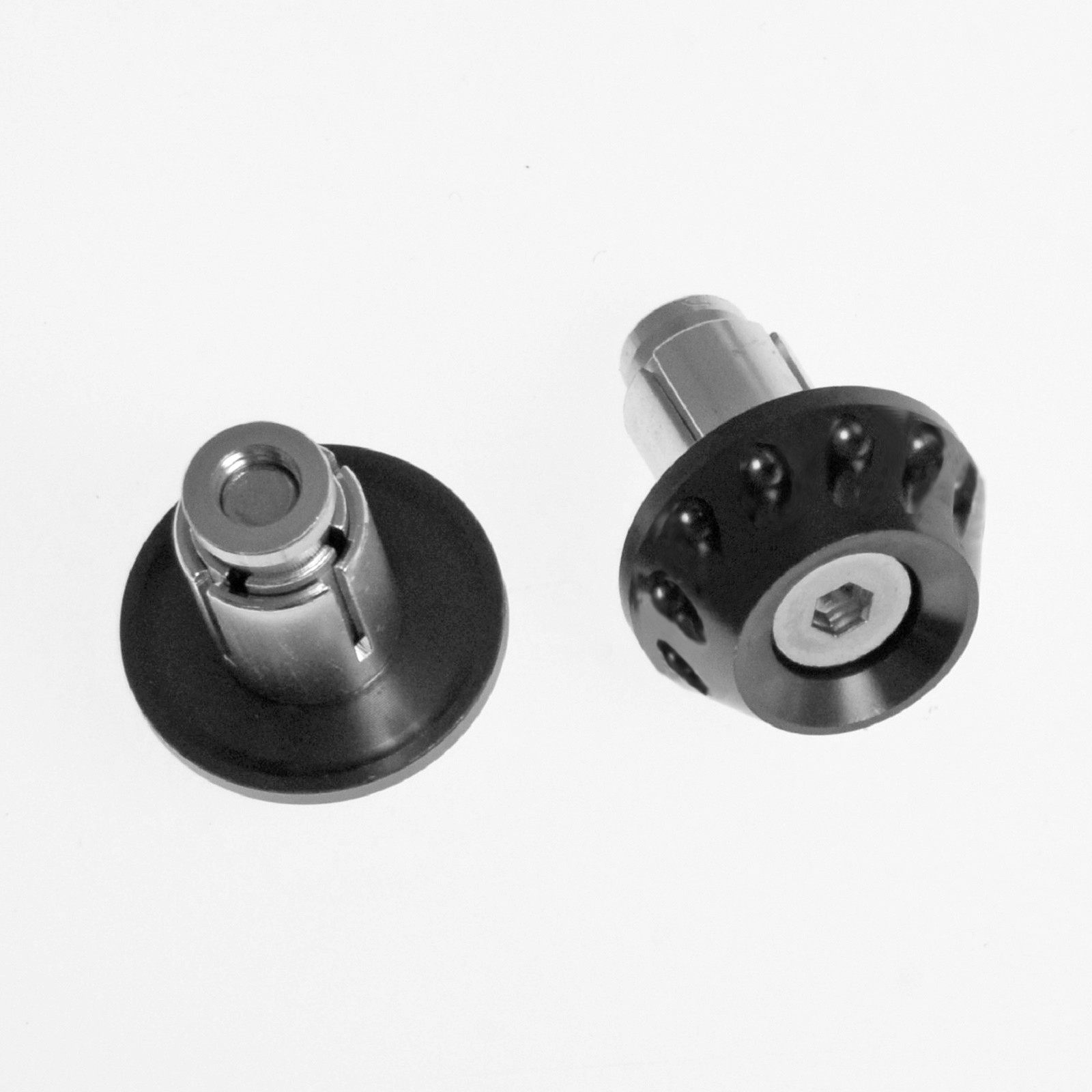 Contrappesi Manubrio Stabilizzatori Bilancieri Scooter Moto Universali Nero