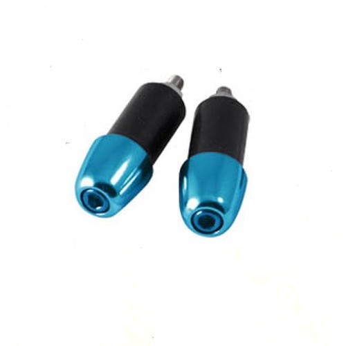 Contrappesi Moto Universali Scooter Manubrio Stabilizzatori Bilancieri Blu