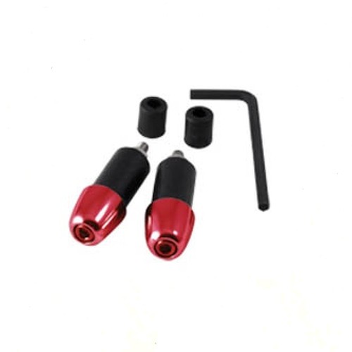 Contrappesi Moto Universali Scooter Manubrio Stabilizzatori Bilancieri Rosso