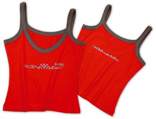 Maglia Canotta Lady Donna Sportiva Cotone Intimo Rosso XL